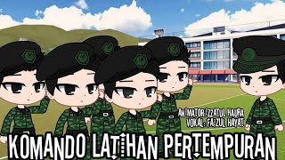 Komando Latihan Pertempuran Vokal  Faizul HayatAnimator Izzatul Haura [upl. by Atteloj]