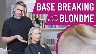 How to get Dimensional Highlights with NEW BLONDME Base Breaker  Schwarzkopf Professional USA [upl. by Hill293]