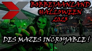 BOBBEJAANLAND HALLOWEEN 2023  DES MAZES INCROYABLE [upl. by Ettolrahc]