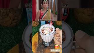 Kavya ne rakha vrat😱strawberry milkshake🍓🥛shorts anupama kavya trendingshorts [upl. by Ioves]