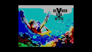 Beyond Sea Level Five Finger Punch  ZX Spectrum 128k Demo  Demoscene  The Spectrum [upl. by Chrissie330]