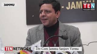 Press Conference of Div Com Jammu Sanjeev Verma on Current situation of Jammu City [upl. by Ennairej]