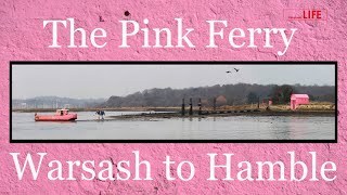 Fareham Life The Pink Ferry Warsash to Hamble [upl. by Llenram]