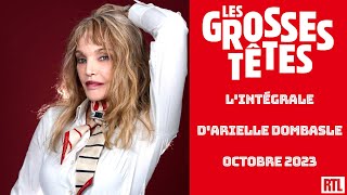 Arielle Dombasle dans Les Grosses Têtes  Lintégrale du mois doctobre 2023 [upl. by Esidnac]