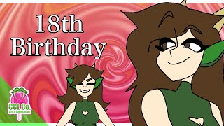 18th Birthday Meme Happy 18th Birthday to MEEE  Animation [upl. by Narah]