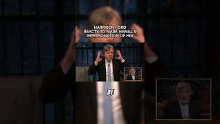 WATCH Harrison Ford react to Mark Hamill’s impression of him [upl. by Allred]