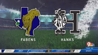 Fabens vs Hanks Highlights [upl. by Orpheus833]