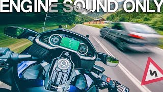 Honda Gold Wing in SPORT MODE RAW Onboard [upl. by Ahsenik300]