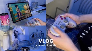 オタクの日常VLOG┊ニトリ PLAZA 購入品紹介┊グッズ収納 デスクの片付け┊にじさんじ 原神 ゲーム部屋 [upl. by Chappell]