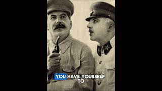 Stalin vs Marshal Voroshilov history shorts facts ww2 historyfacts war [upl. by Hubie]