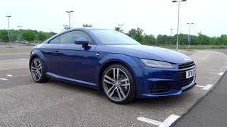 2016 Audi TT Coupe 20 TDI ultra 184 S line StartUp and Full Vehicle Tour [upl. by Jarad428]