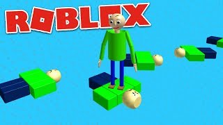 PLAY AS BALDI OBBY  Roblox Baldis Basics Gameplay [upl. by Rotsen]