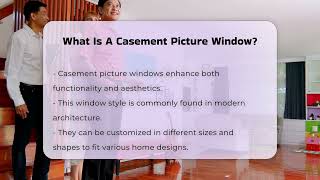 What Is A Casement Picture Window  CountyOfficeorg [upl. by Borries]