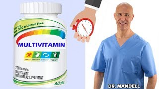 THE WORST TIME TO TAKE YOUR MULTIVITAMINS  Dr Alan Mandell DC [upl. by Kotz]