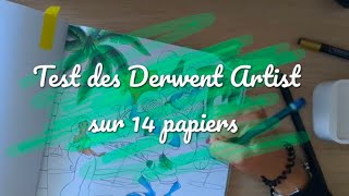 mon avis sur la gamme Derwent Artist [upl. by Nuri]