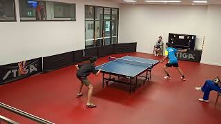 2024 sndtta div 2 final Clement Siu vs Byrce Hoang set 1 [upl. by Ardnaet728]