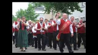 Werischwarer Blaskapelle Wir grüßen mit Musik Marie [upl. by Adolpho]