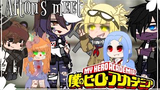 • Afton Family meet My hero academia • • Afton family Mha Gacha club • [upl. by Nosle]