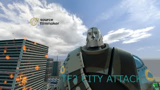 TF2 City Attack SFM [upl. by Enaamuj189]