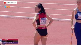 Livia FUCHS  Javelin Throw European Athletics U18 Championships [upl. by Akihdar]