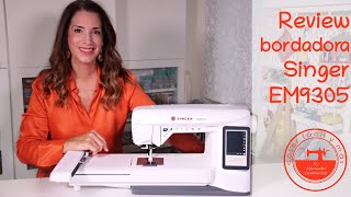 Bordadora Singer EM9305 Review [upl. by Yddeg]