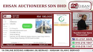 PROPERTY AUCTION SALE VIA ONLINE BIDDING AMBANK M BERHAD  AMBANK ISLAMIC BERHAD [upl. by Kyl]