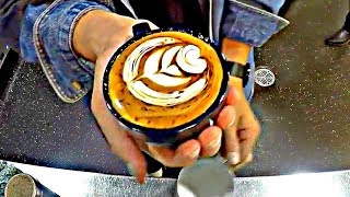 ☕️ 1 Hour Of Pure Barista Latte Art Training Compilation Satisfying Chill Jazz Hip Hop Lo fi Coffee [upl. by Geddes822]