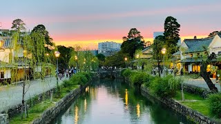 【4K】Japan Walking Tour  Kurashiki Bikan Historical Quarter at Sunset Okayama [upl. by Gehlbach]