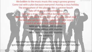 BLOCK B  NILLILI MAMBO Lyrics Eng Sub  Romanization [upl. by Osmund]