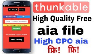 Thunkable high cpc earning aia file free  Aia file free [upl. by Rehsu]