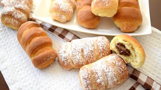 MERENDINE BRIOCHE AL CIOCCOLATO SIMIL FLAUTI [upl. by Margareta]