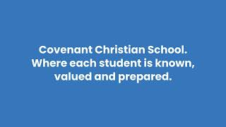 Known valued and prepared at Covenant [upl. by Yesac]