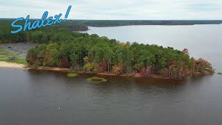 Falls Lake NC  Drone View [upl. by Lightfoot479]