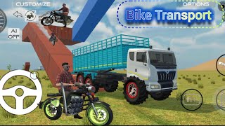 Transport Bike With Truck 🚛bike Truck mobilegame gaming [upl. by Colston]