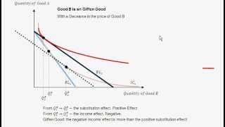 Giffen Good Example  Price Change Income and Substitution Effect  Intro to Microeconomics [upl. by Constancia]