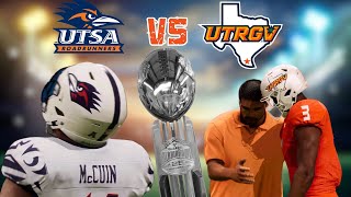 I MADE UTRGV IN COLLEGE FOOTBALL 25  UTRGV vs UTSA ALAMO BOWL  SIMULATION [upl. by Acsirp]