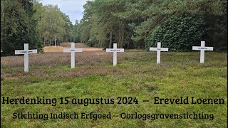 Herdenking 15 augustus 2024 [upl. by Aisnetroh]