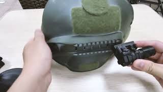 Tactical Helmet Light FAST Helmet Flashlight [upl. by Rustie509]