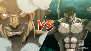 Baki 2020  hanayama vs speck  full fight  eng sub [upl. by Eelydnarb]