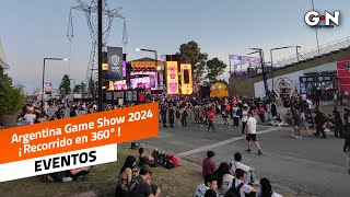 Argentina Game Show 2024  Recorrido en 360° [upl. by Thaddus472]