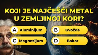 Kviz iz Nauke i Tehnologije od 20 Pitanja 🔬🚀  Testiraj Svoje Znanje 🤓 [upl. by Airres]