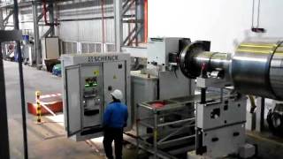 TNB Remacos Schenck H90T Transportable Balancing Machine [upl. by Elletnuahs]