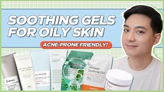 Best SOOTHING GELS for OILY ACNEPRONE SKIN Filipino  Jan Angelo [upl. by Tteve46]