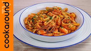 Pasta calamari e gamberi [upl. by Akerley491]