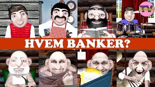 Hvem banker  Norske barnesanger  Rim og regler [upl. by Attikram]