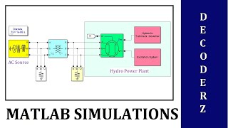 Decoderz 39 29 May 2021 Design amp Analysis of Hydro Power Plant MATLABSimulation [upl. by Manolo]