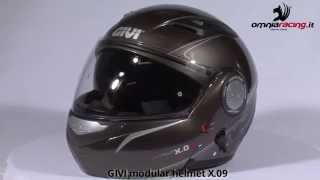 Casco GIVI X09 modulare apribile  Modular helmet x09 [upl. by Rushing994]