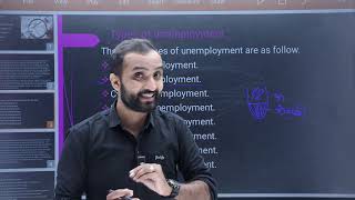 Type of unemployment bbs 2nd year macroeconomics chapter3 [upl. by Lledualc]