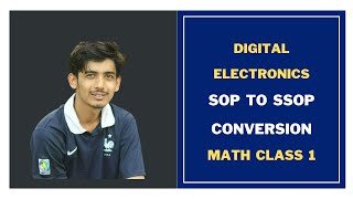 52 SOP to SSOP Conversion Math Class 1  Digital Electronics Bangla Tutorial [upl. by Euk]