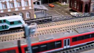 Fleischmann N Gauge Desiro with on board sound [upl. by Bowler]